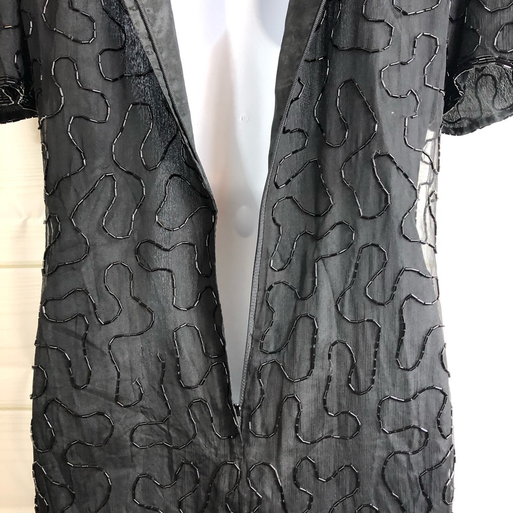 Black beaded dress - Picture 4 of 8